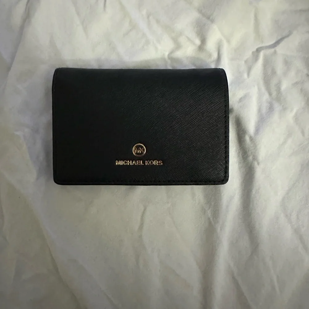 Michael Kors Black Saffiano Leather Wallet
